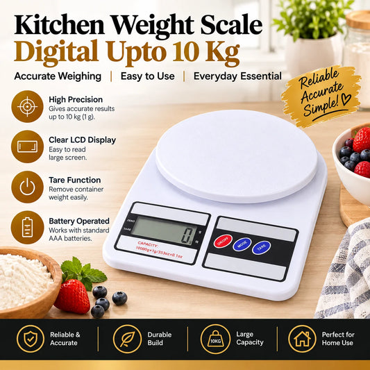 Digital Kitchen Weight Scale Upto 10 Kg
